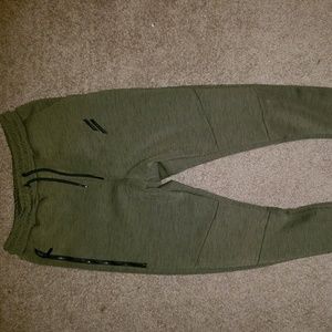 Thermal (Do you even) haze pants -OLIVE GREEN